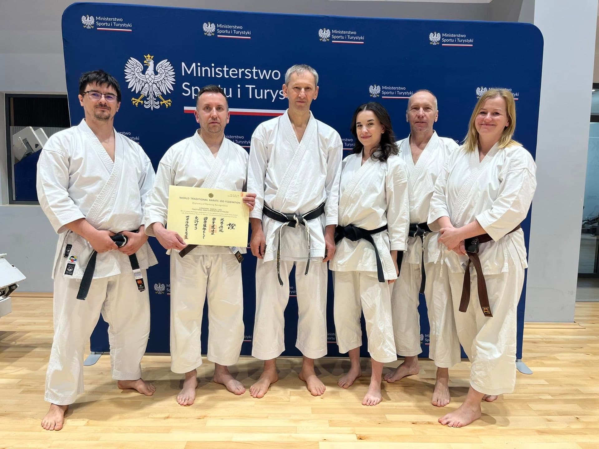Zajęcia grupy Dorośli w Karate Klubie Wejherowo