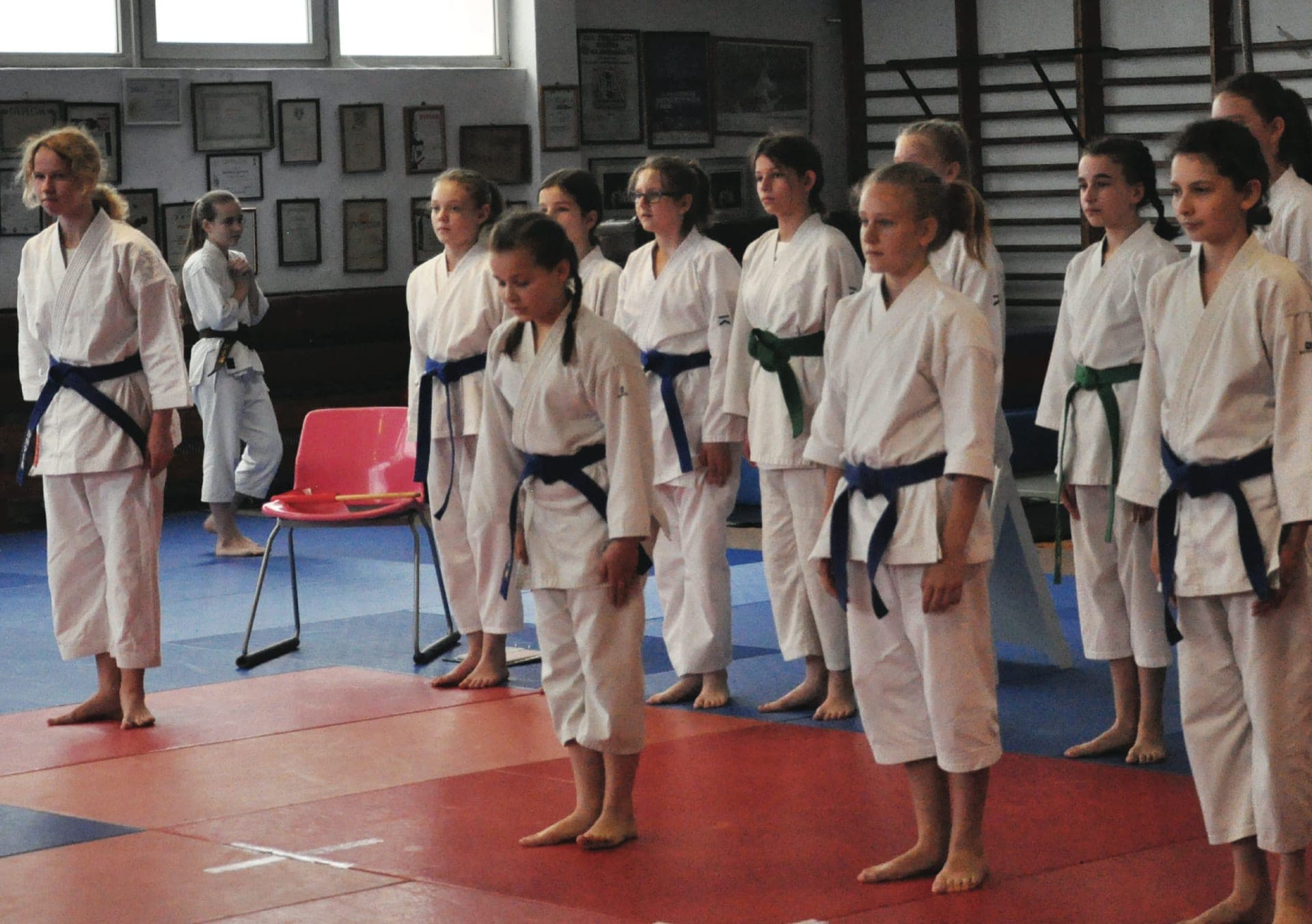 Zajęcia grupy Młodzież 13-17 lat w Karate Klubie Wejherowo