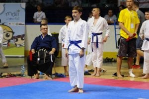 Zdjęcie z relacji: XIX Ogólnopolski Puchar Dzieci w Tradycyjnym Karate-Do (zdjęcie 32 z 49)