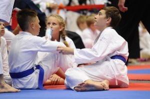 Zdjęcie z relacji: XIX Ogólnopolski Puchar Dzieci w Tradycyjnym Karate-Do (zdjęcie 41 z 49)