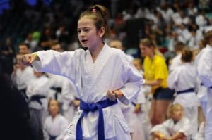 Zdjęcie z relacji: XIX Ogólnopolski Puchar Dzieci w Tradycyjnym Karate-Do (zdjęcie 24 z 49)